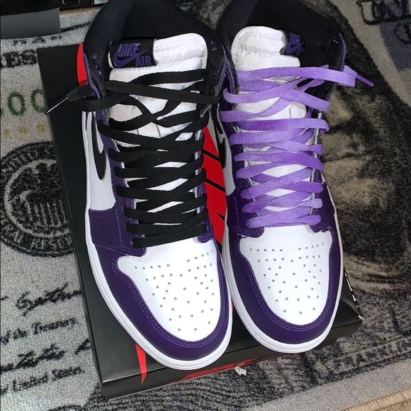 Jordan Retro 1 High “Court Purple” - Picture 2 of 6